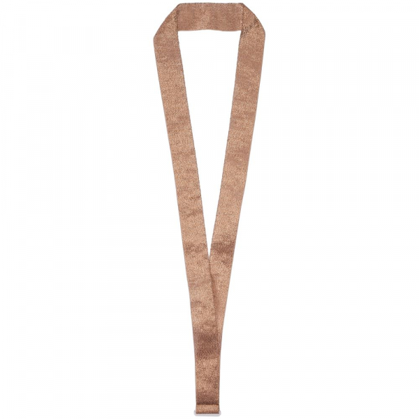 Лента для медали с пряжкой Ribbon, бронзовая