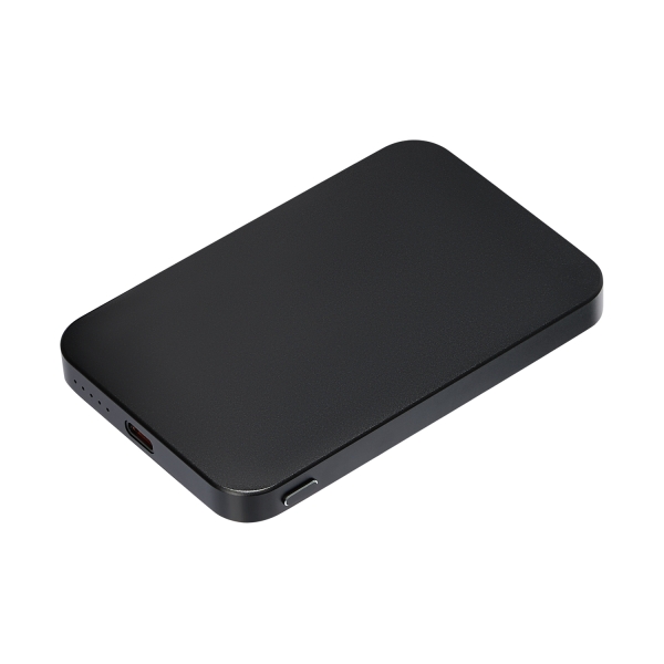 Внешний аккумулятор Artex PD 5000mAh с функцией беспроводной зарядки 15W, черный