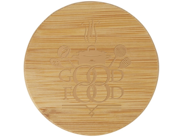 Чайник Zen с ситечком и бамбуковой крышкой - Прозрачный