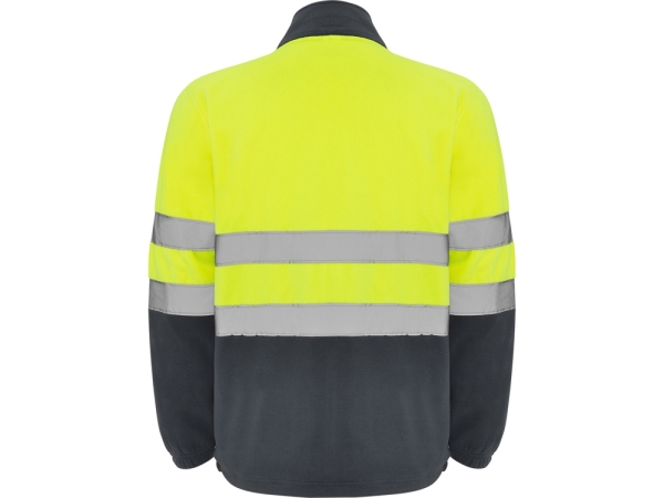 Флисовая куртка "Altair", свинцовый/неоновый желтый