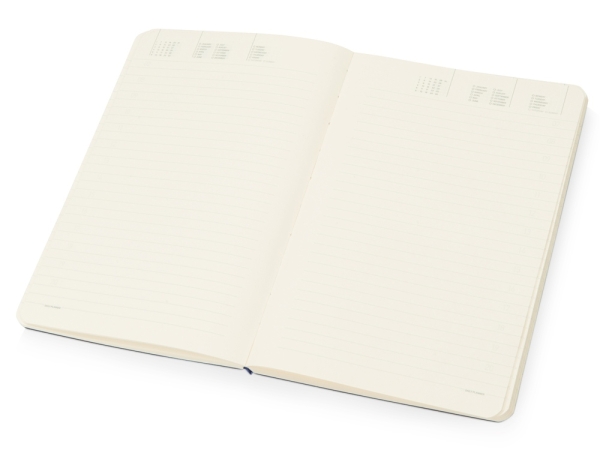 Ежедневник А5 недатированный «Megapolis Velvet Flex», синий