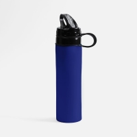 Складная бутылка для воды Langfossen, синяя Складная бутылка для воды Langfossen, синяя