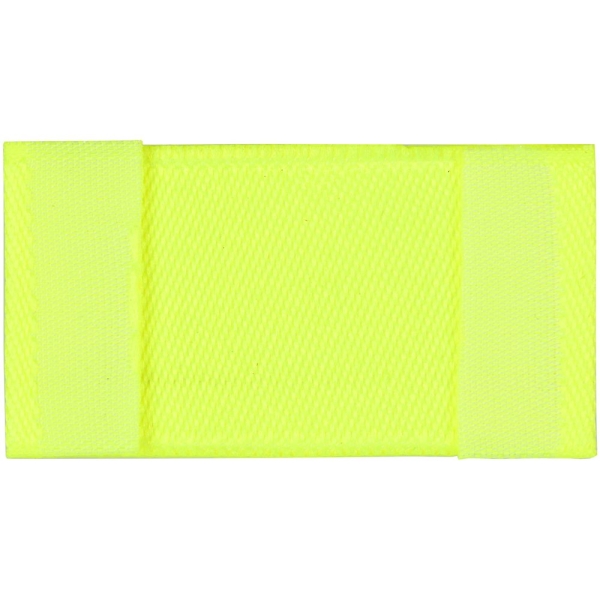 Лейбл тканевый Epsilon, XXS, желтый неон