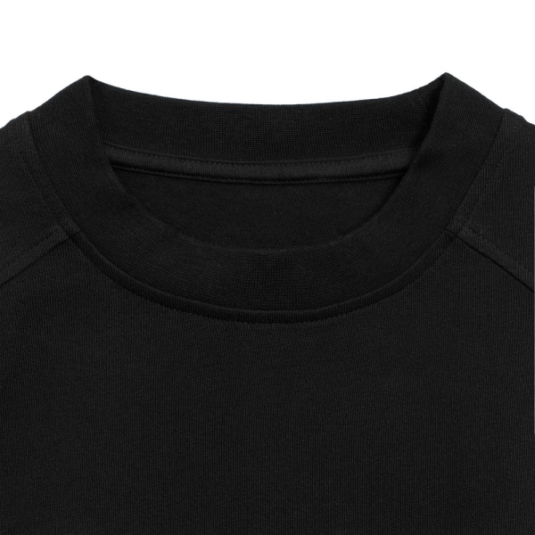 Футболка оверсайз унисекс Sideline, черная