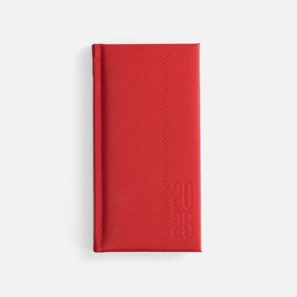 Еженедельник Baza, датированный, красный