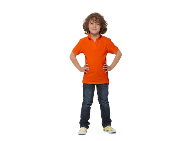 Рубашка поло Calgary детская, оранжевый