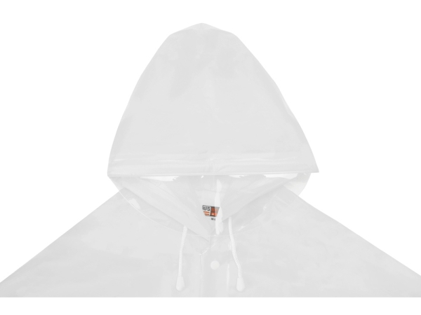 Дождевик «Hawaii pro» c чехлом унисекс, белый