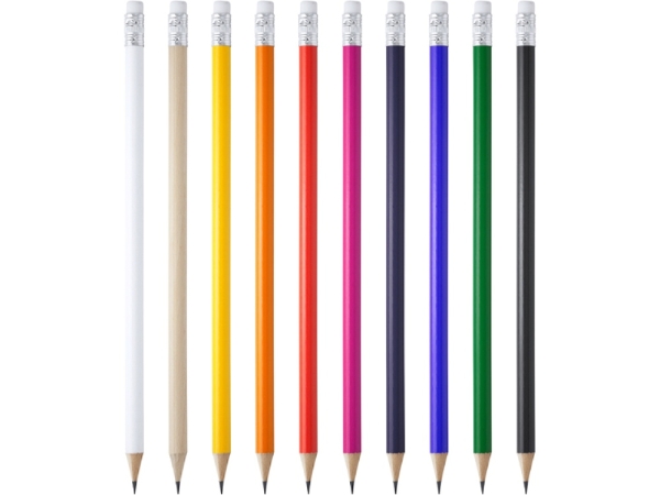 Карандаш деревянный COUVET с ластиком, желтый