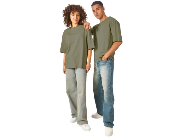 Футболка оверсайз «Liyon» унисекс, хаки