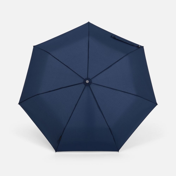 Складной зонт Take It Duo, темно-синий