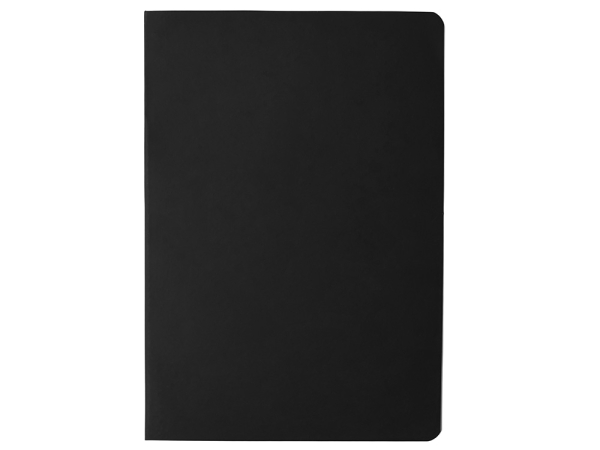 Блокнот в гибкой обложке A5 «Виспи 2.0» в клетку, черный