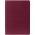 Ежедневник Nebraska Flex, недатированный, бордовый с серебристым