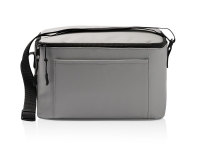 Сумка-холодильник из искусственной кожи с регулируемыми ручками Дэнвер (DENVER), серый
