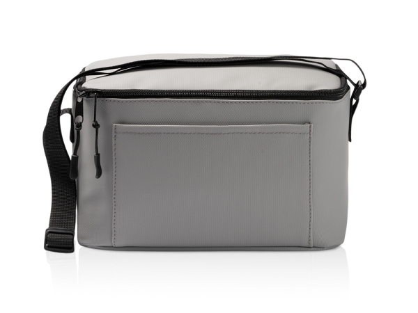 Сумка-холодильник из искусственной кожи с регулируемыми ручками Дэнвер (DENVER), серый