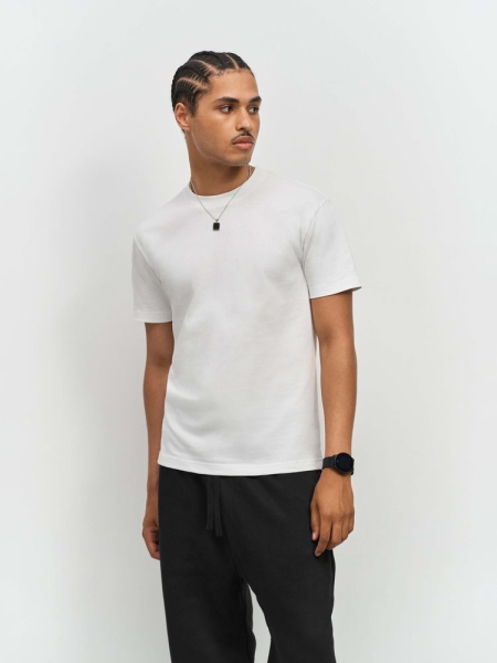 Футболка унисекс Cliff, серый меланж