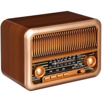 Bluetooth-колонка с радио Beatnik, коричневая Bluetooth-колонка с радио Beatnik, коричневая