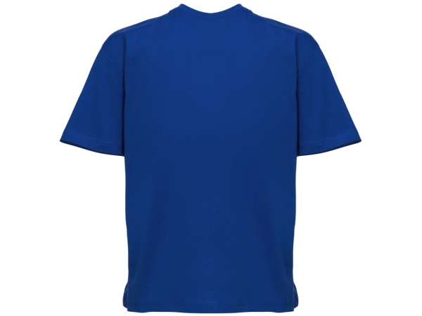 Детская футболка оверсайз «Liyon», классический синий