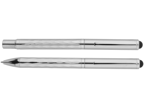 Набор ручек "Alden Duo", серебристый