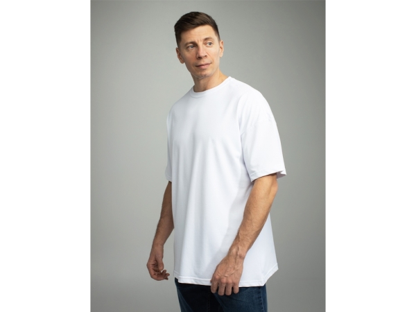 Футболка Futbitex "Evolution" Оверсайз (48(M), Белый)