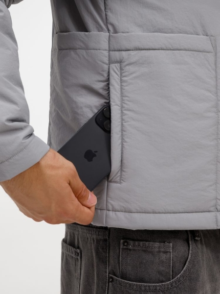 Куртка унисекс Veter, серая