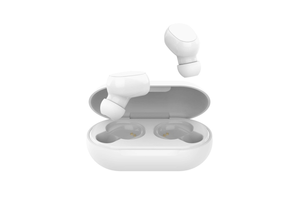 Подарочный набор с колонкой и наушниками «Full Music», белый, серый