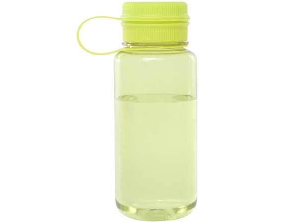 Спортивная бутылка Ryder из переработанного ПЭТ-пластика объемом 900 мл с многофункциональной крышкой, сертифицированная RCS - Лайм