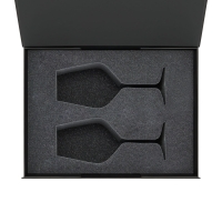 Ложемент под 2 бокала для вина в среднюю коробку-трансформер (арт. 695721)