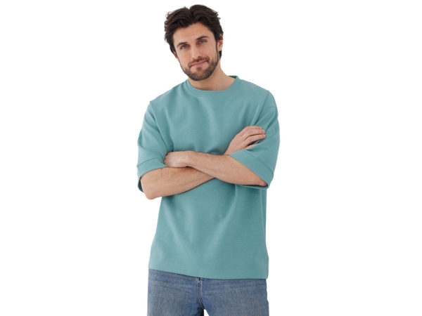 Футболка «Gamma.01» мужская, припыленно-бирюзовый