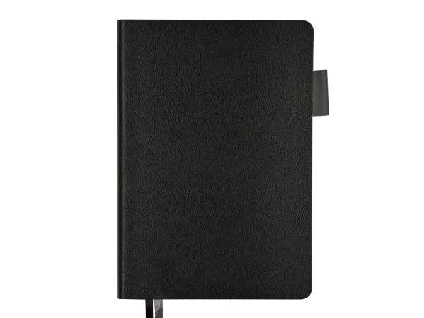 Ежедневник недатированный А5 «Boston», черный (серый обрез)