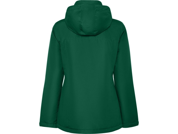 Парка утепленная «America» женская, бутылочный зеленый