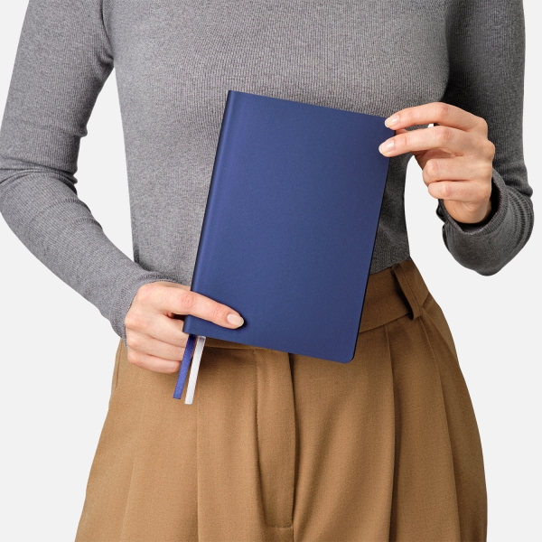 Ежедневник Мун Ривер (Moon River) недатированный, синий (без упаковки, без стикера)