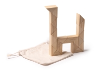 Деревянный пазл-головоломка NOKIT из 24 частей. Деревянный пазл-головоломка NOKIT из 24 частей.