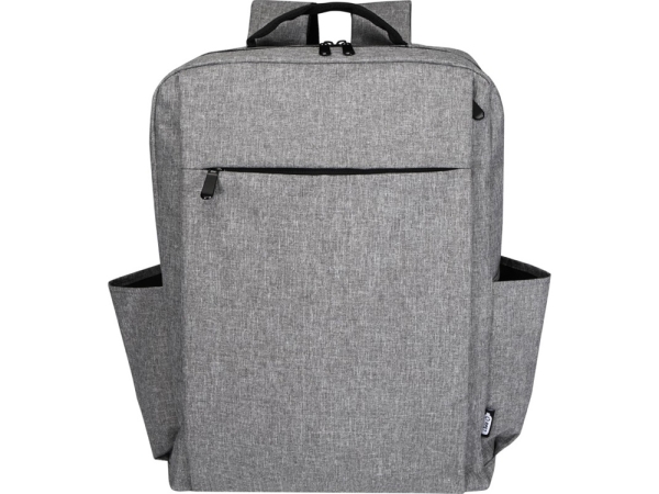 Рюкзак для ноутбука Libra 15” GRS из переработанного материала, 15 л, серый яркий