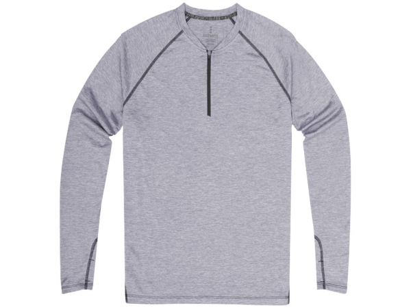 Лонгслив Quadra мужской с длинным рукавом, серый
