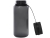 Спортивная бутылка Ryder из переработанного ПЭТ-пластика объемом 900 мл с многофункциональной крышкой, сертифицированная RCS - сплошной черный