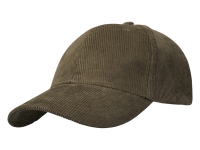 "Hutton" 6-панельная бейсболка из переработанного хлопка - Зеленый лесной "Hutton" 6-панельная бейсболка из переработанного хлопка - Зеленый лесной