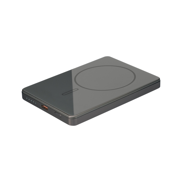 Внешний аккумулятор Onyx PD 5000mAh с функцией беспроводной зарядки 15W, серый