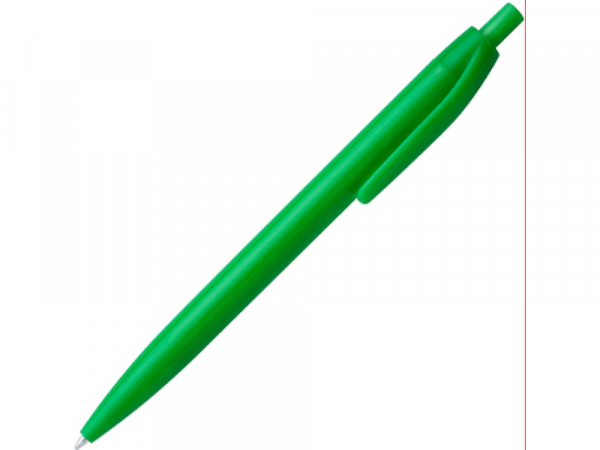 Ручка пластиковая шариковая STIX, черные чернила, папоротник