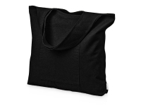 Сумка-шоппер Vest из хлопка 340 г/м2, черный Сумка-шоппер Vest из хлопка 340 г/м2, черный