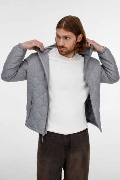 Куртка унисекс Tarnaby, светло-серая