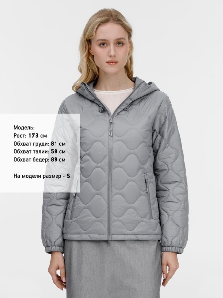 Куртка унисекс Tarnaby, светло-серая