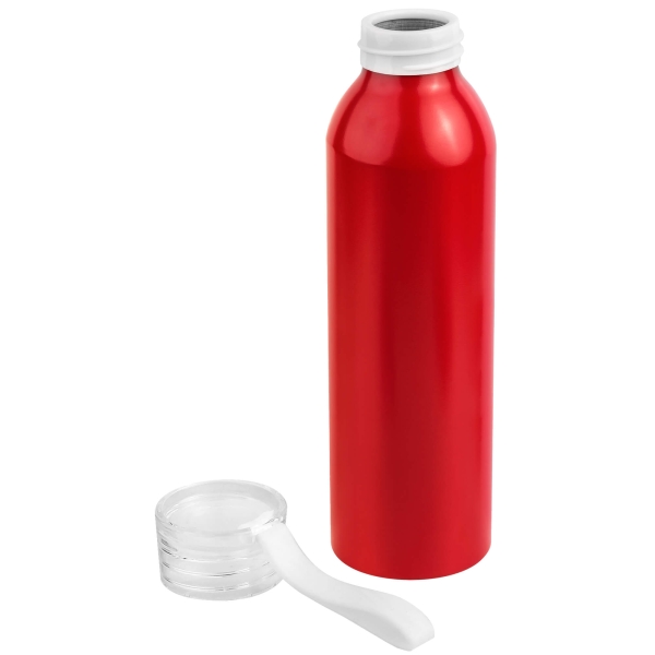 Бутылка для воды VIKING RED 650мл. Красная с белой крышкой 6144.07