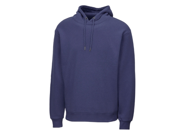 Толстовка с капюшоном оверсайз «Lisbon» унисекс, темно-синий