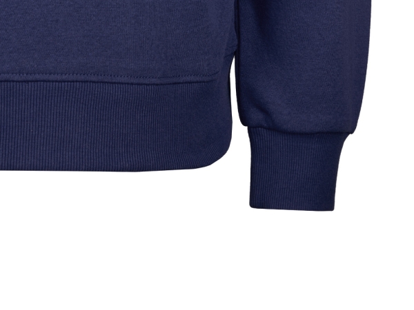 Толстовка с капюшоном оверсайз «Lisbon» унисекс, темно-синий