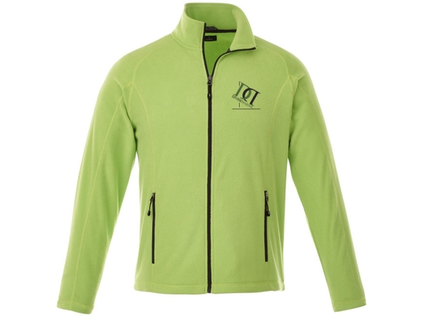 Джемпер из полифлиса Rixford мужской, зеленое яблоко