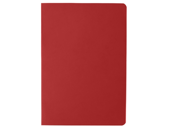 Блокнот в гибкой обложке A5 «Виспи 2.0» в клетку, красный