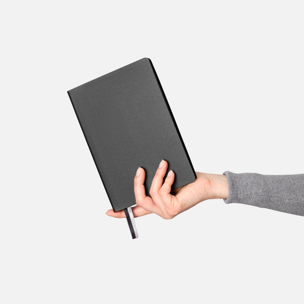 Ежедневник Мун Ривер (Moon River) недатированный, черный (без упаковки, без стикера)