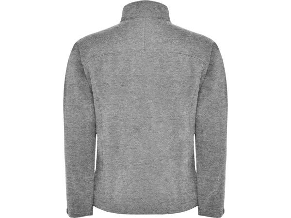 Куртка софтшелл "Rudolph" мужская, черный меланж