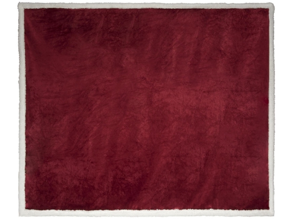 Плед Lauren, бургунди