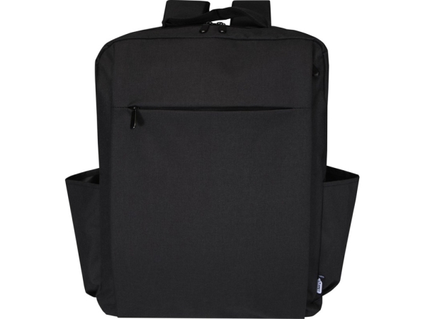 Рюкзак для ноутбука Libra 15” GRS из переработанного материала, 15 л, древесный уголь
